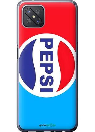 Чехол на oppo reno 4 z пепси оппо рено 4 зет