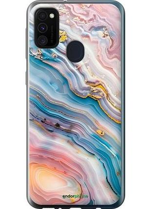 Чохол на samsung galaxy m30s 2019 мармур красивий