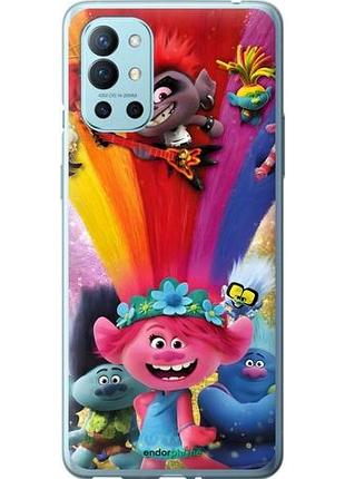 Чехол на oneplus 9r троли 1+ 9р