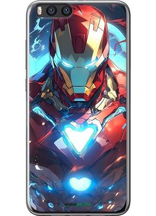 Чехол на xiaomi mi note 3 железный человек сяоми ми ноут 3
