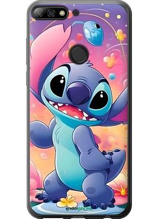 Чехол на huawei honor 7c pro стич 2 хуавей хонор 7с про2