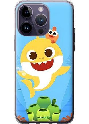 Чехол на iphone 14 pro max бейби шарк айфон 14 про макс