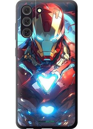 Чехол на samsung galaxy s21 fe железный человек самсунг с21 фе
