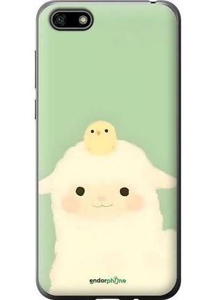 Чехол на huawei y5 2018 барашек и ципленок хуавей у5 2018