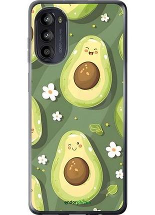 Чехол на motorola moto g52 авокадо моторола мото г52