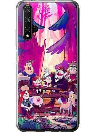 Чехол на huawei nova 5t гравити фолз