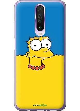 Чехол на xiaomi redmi k30 мардж флаг украины сяоми редми к30