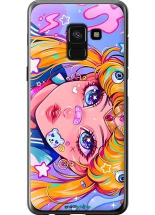 Чохол на samsung galaxy a8 2018 a530f сейлор мун 4