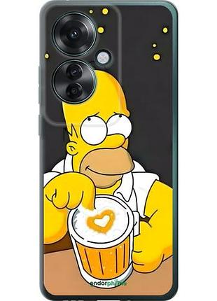Чехол на oppo reno11 f гомер пиво оппо рено11 ф