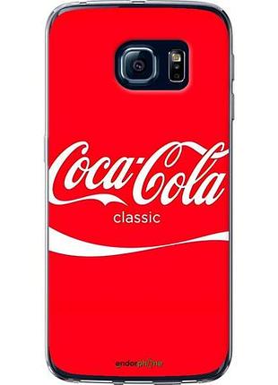 Чехол на samsung galaxy s6 edge g925f кока кола самсунг с6 эдж г925ф