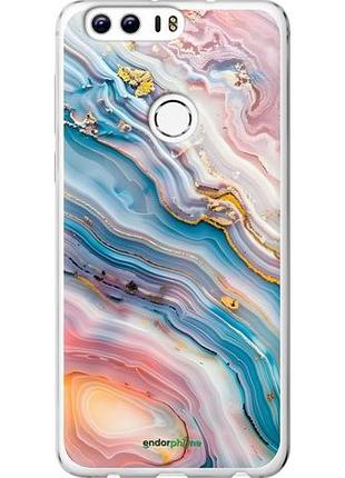 Чехол на huawei honor 8 мрамор красивый хуавей хонор 8