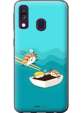 Чехол на samsung galaxy a40 2019 a405f суши