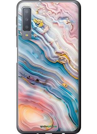 Чохол на samsung galaxy a7 (2018) a750f мармур красивий