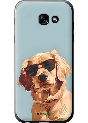 Чохол на samsung galaxy a5 (2017) пес в окулярах