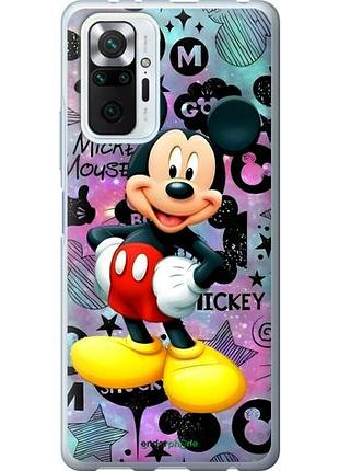 Чехол на xiaomi redmi note 10 pro микки маус сяоми редми ноут 10 про
