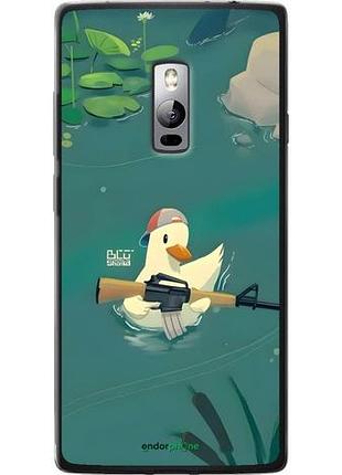 Чехол на oneplus 2 уточка с автоматом 1+ 2