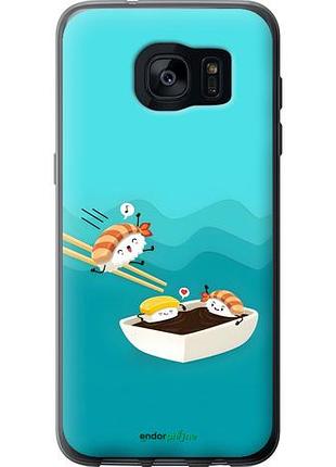 Чехол на samsung galaxy s7 edge g935f суши