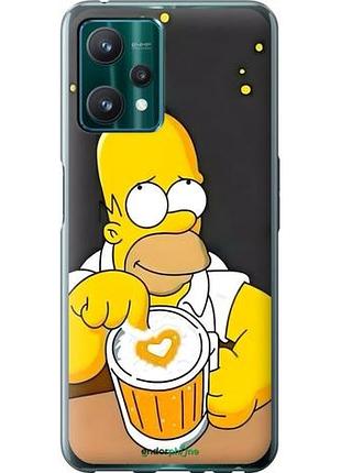Чехол на realme 9 pro гомер пиво риалми 9 про