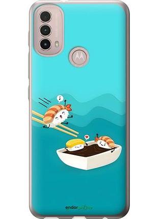 Чехол на motorola e40 суши моторола е40