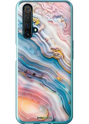 Чехол на realme x50 мрамор красивый риалми х50