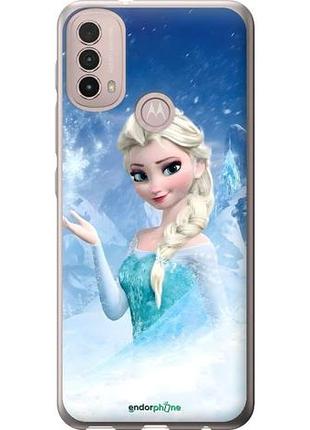 Чехол на motorola e40 эльза моторола е40