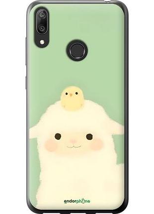 Чехол на huawei y7 2019 барашек и ципленок хуавей у7 2019