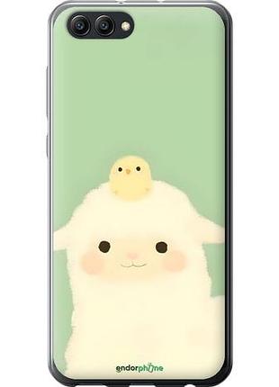 Чехол на huawei honor v10 / view 10 барашек и ципленок хуавей хонор в10 / вью 10