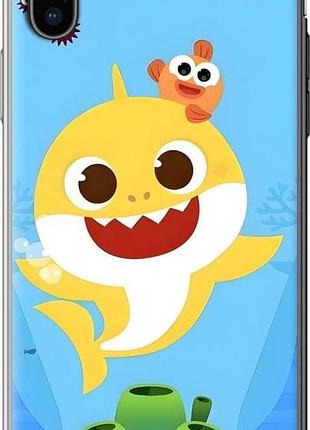 Чехол на iphone xs бейби шарк айфон хс
