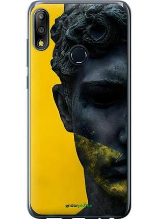 Чехол на asus zenfone max pro m2 zb631kl статуя арт асус зенфон макс про м2 зетб631кл