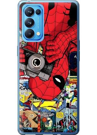 Чехол на oppo reno5 pro человек паук, spiderman 2 оппо рено5 про 2