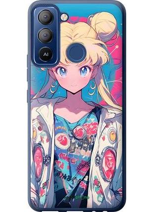 Чехол на tecno pop 5 lte bd4 сейлор мун 2 текно поп 5 лте бд4