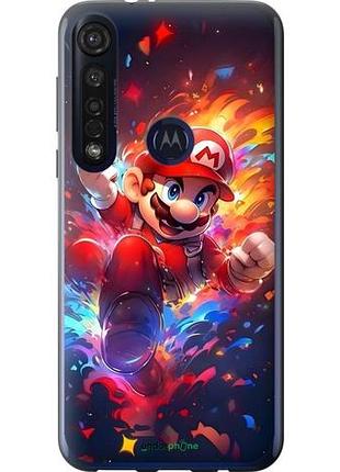 Чехол на motorola g8 plus супер марио моторола г8 плюс