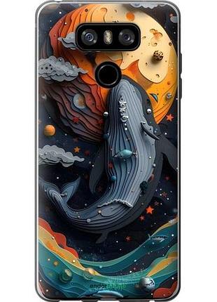 Чохол на lg g6 кит у космосі