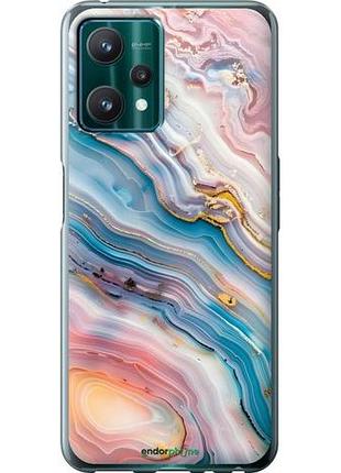 Чехол на realme 9 pro мрамор красивый риалми 9 про