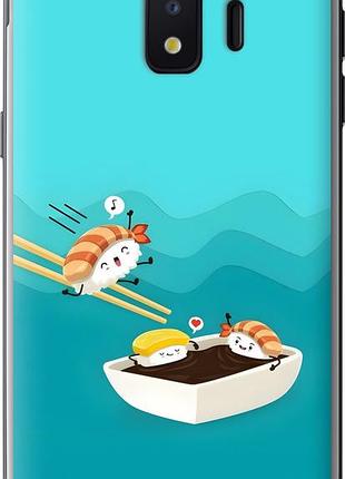 Чехол на samsung galaxy j2 core суши самсунг й2 кор