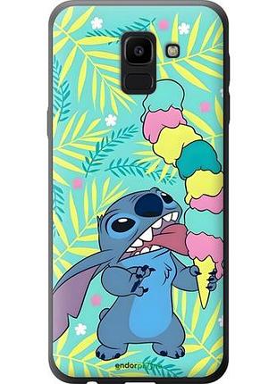 Чехол на samsung galaxy j6 2018 стич самсунг й6 2018