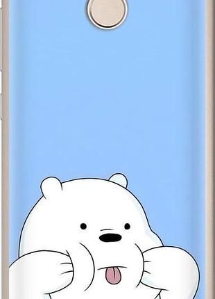 Чехол на xiaomi redmi 3x милый мишка сяоми редми 3x