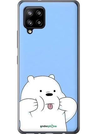Чехол на samsung galaxy a42 a426b милый мишка самсунг а42 а426б