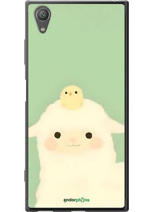 Чохол на sony xperia xa1 plus g3412 барашок і циплівок