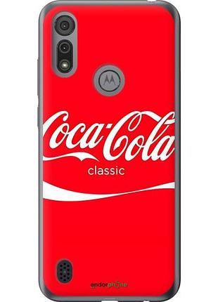 Чехол на motorola e6s кока кола моторола е6с