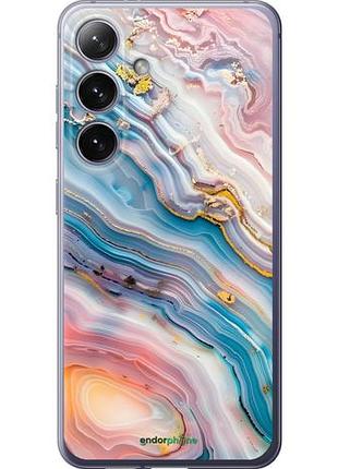 Чехол на samsung galaxy s24 plus мрамор красивый самсунг с24 плюс