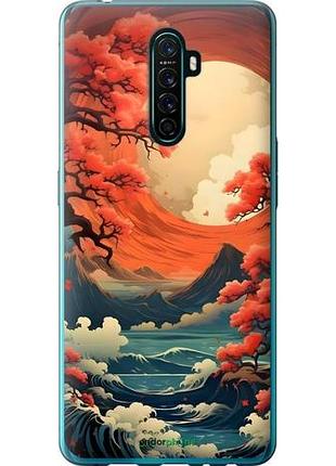 Чехол на oppo reno ace природа японии оппо рено аce