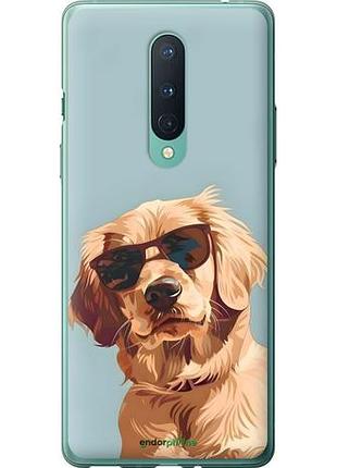 Чохол на oneplus 8 пес в окулярах