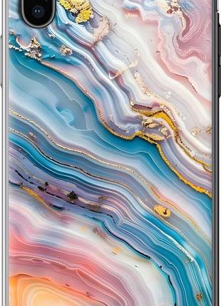 Чехол на iphone x мрамор красивый айфон х