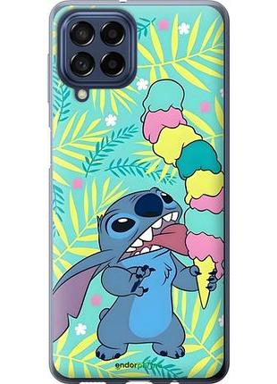 Чехол на samsung galaxy m53 m536b стич самсунг м53 м536б