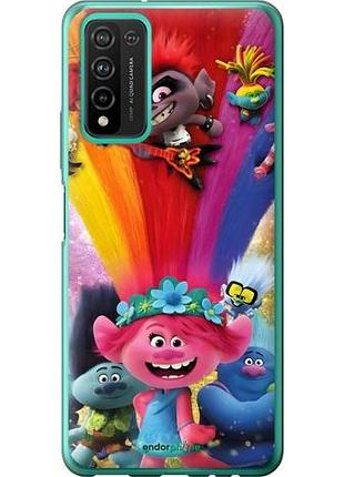 Чехол на huawei honor 10x lite троли хуавей хонор 10х лайт