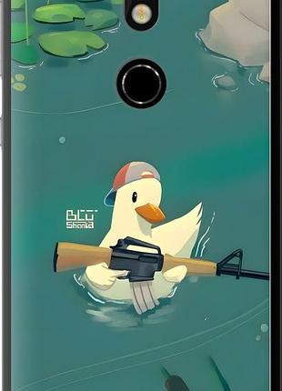 Чехол на nokia 7 уточка с автоматом нокиа 7