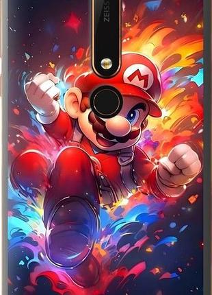 Чехол на nokia 6.1 супер марио нокиа 6.1