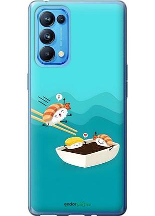 Чехол на oppo reno5 pro суши оппо рено5 про
