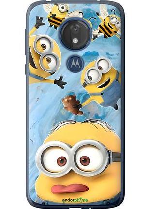 Чехол на motorola moto g7 power миньоны моторола мото г7 повер